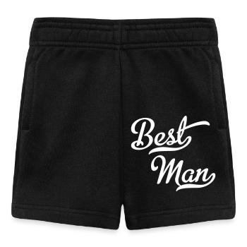 Best man - Baby Shorts - black - Front