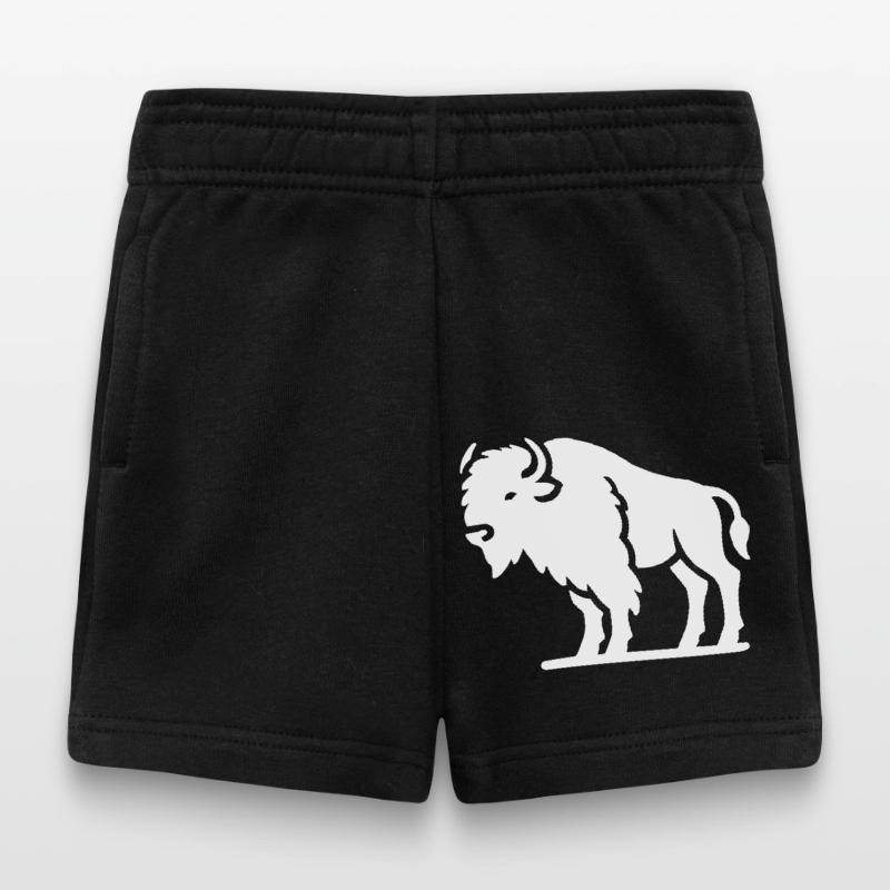 Bison Animal Short Bébé