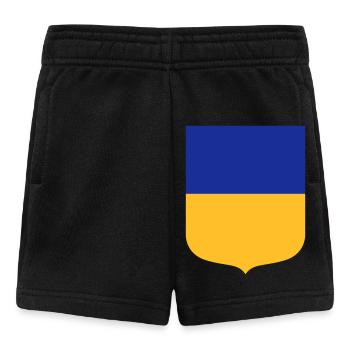 Ukraine - Baby Shorts - Schwarz - Vorne
