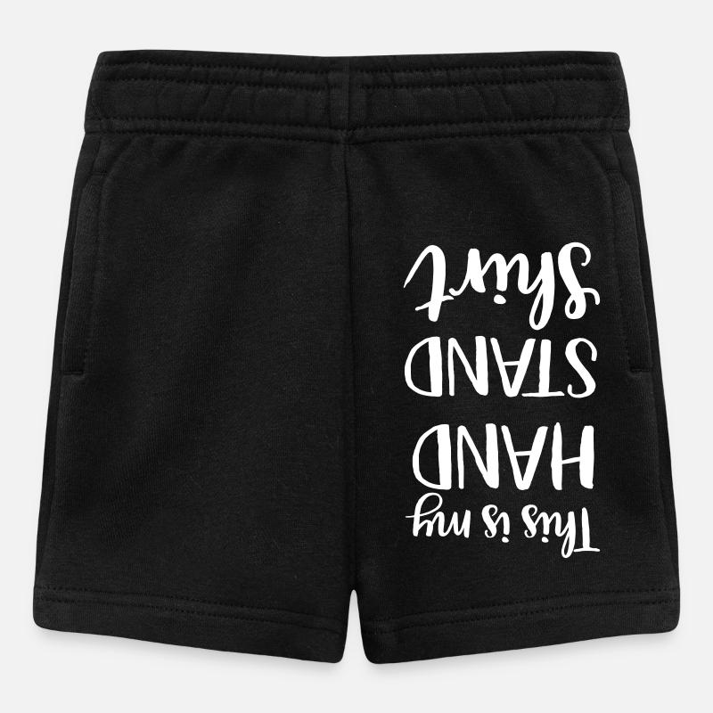 HANDSTAND - Baby Shorts - Schwarz