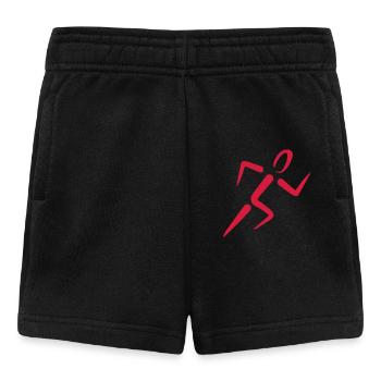 courir - Short Bébé - noir - Devant