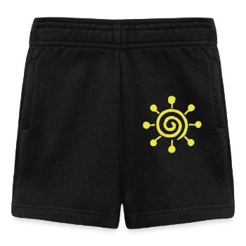 Icône du soleil icône Été - Short Bébé - noir - Devant