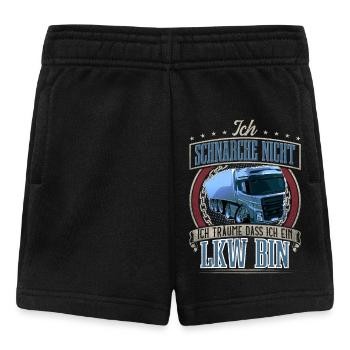 LKW Fahrer - Baby Shorts - Schwarz - Vorne
