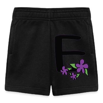 E as in energetically charged - Baby Shorts - black - Front