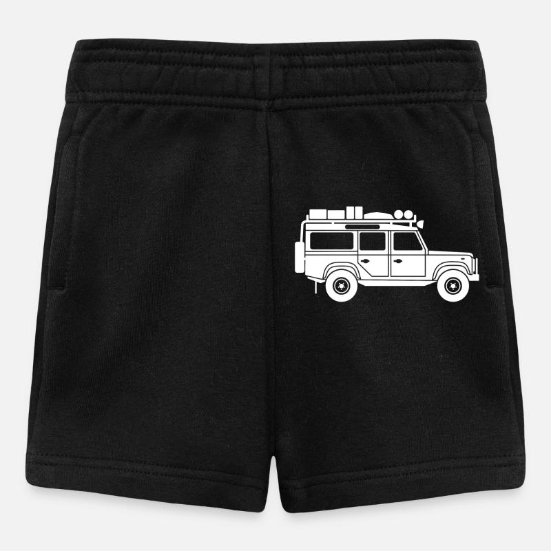 Defender D110-White - Baby Shorts - Schwarz