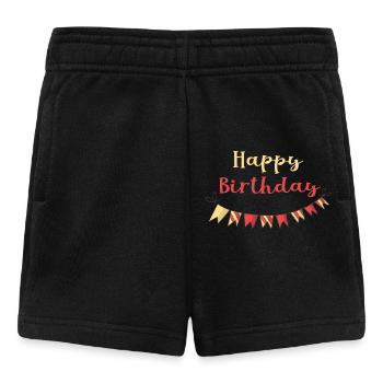 Joyeux anniversaire - Short Bébé - noir - Devant