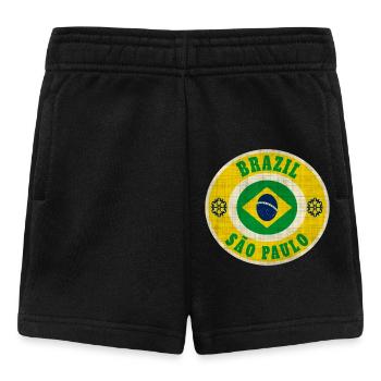 Brésil Sao Paulo / Cadeau / Idée cadeau - Short Bébé - noir - Devant