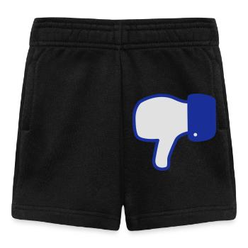 dislike - gefällt mir nicht - don't like - social - Short Bébé - noir - Devant