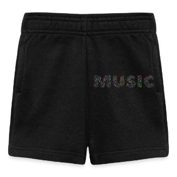 Musik - Baby Shorts - Schwarz - Vorne