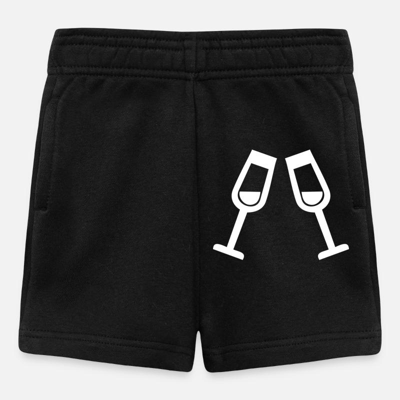 Glasses - Baby Shorts - black