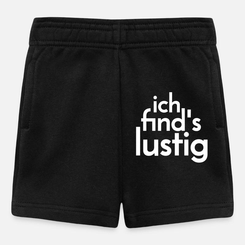 That's funny. - Baby Shorts - black