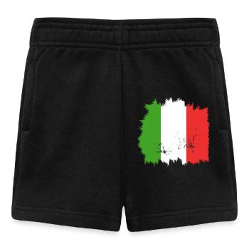 Drapeau italien - Short Bébé - noir - Devant