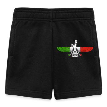 Iran art | Fravashi, Farvahar, فروهر - Baby Shorts - black - Front