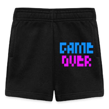 Game Over - Baby Shorts - Schwarz - Vorne