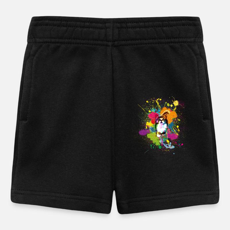 Klekskatze - Short Bébé - noir