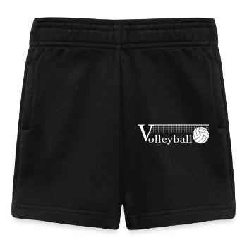 Le volley-ball, le truc avec le filet. Et au-dessus. - Short Bébé - noir - Devant