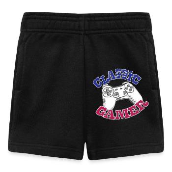 Game gambling game console gift - Baby Shorts - black - Front