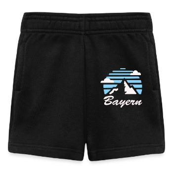 Bavaria, Mountains, , Gift - Baby Shorts - black - Front