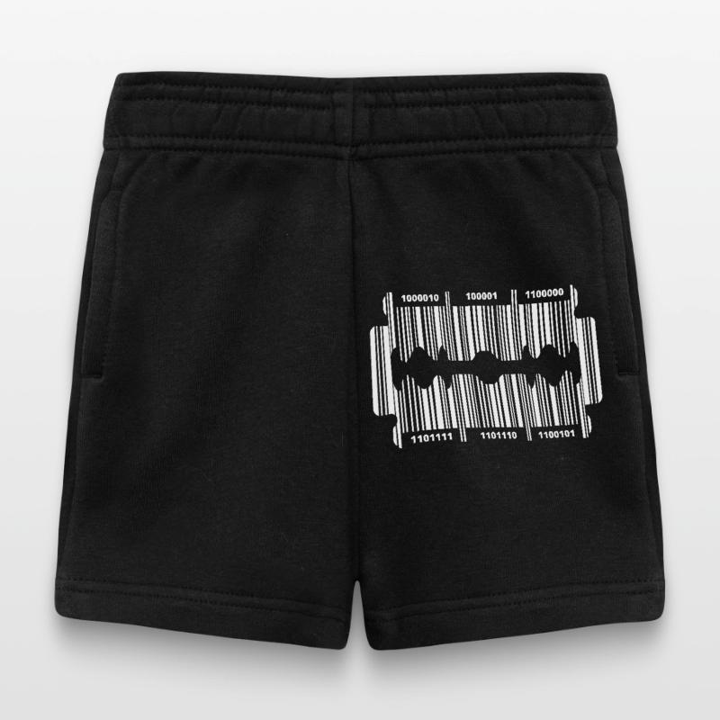 Razor blade with code Baby Shorts