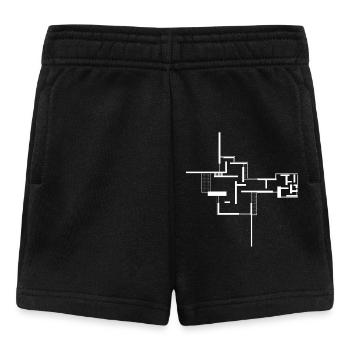 Architektur - Baby Shorts - Schwarz - Vorne