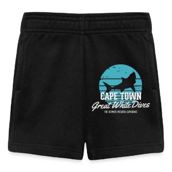 Cape Town Great White Shark Dives - Baby Shorts - black - Front
