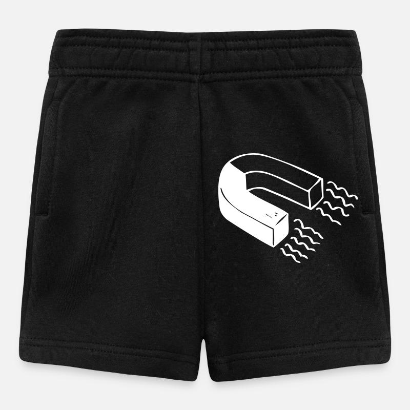 Ein Magnet - Baby Shorts - Schwarz