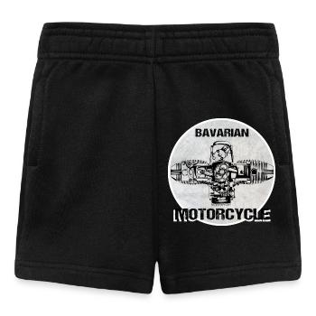 Bavarian Motorcycle Boxermotor - Baby Shorts - Schwarz - Vorne