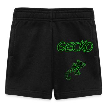 gecko - Short Bébé - noir - Devant
