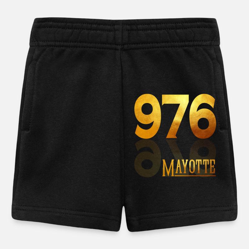 MAYOTTE - Short Bébé - noir