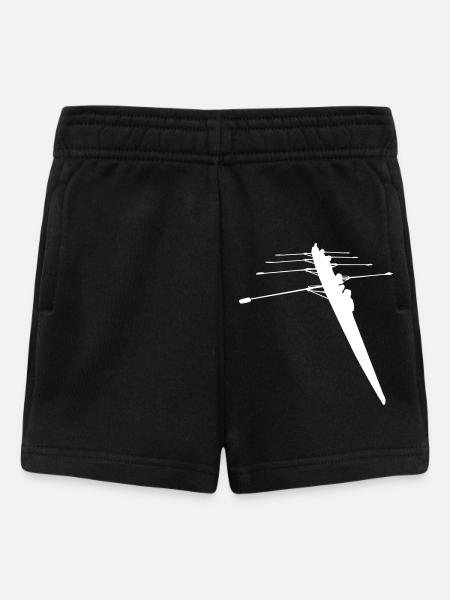 Ruderer - 4er Ruderboot - Baby Shorts - Schwarz