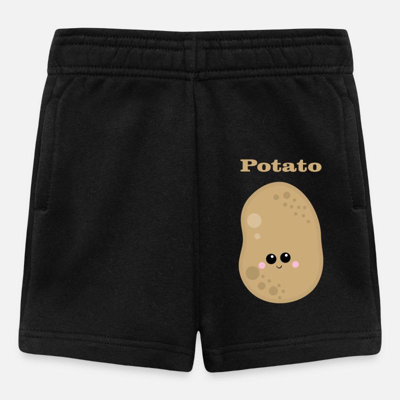pommes de terre - Short Bébé - noir