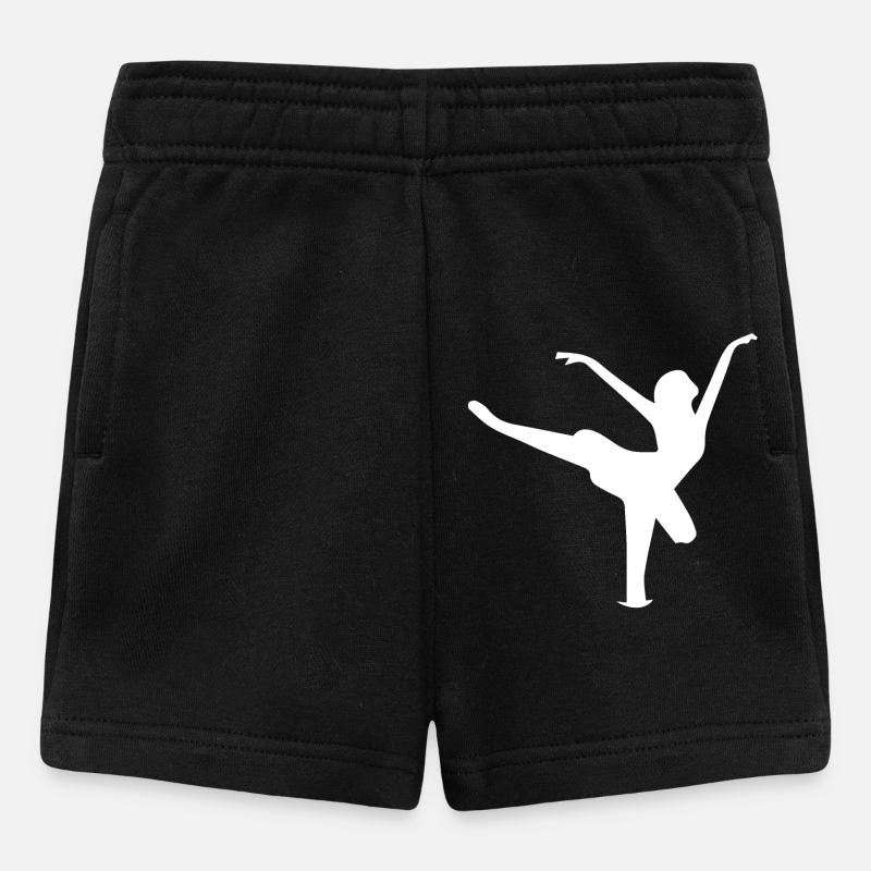 danseur - Short Bébé - noir