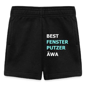 Bester Fensterputzer Reiniger Hausmann Geschenk - Baby Shorts - Schwarz - Vorne