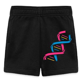 La structure d'une molécule d'ADN - Short Bébé - noir - Devant