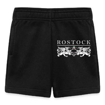Rostock Greif Doppel - Baby Shorts - Schwarz - Vorne