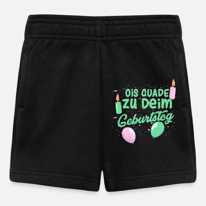 Ois Guade à la naissance de Deim - Short Bébé - noir
