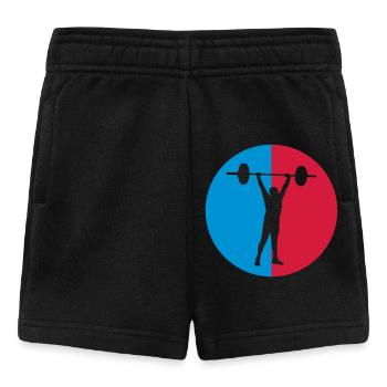 Strength training / Krafttraining / Musculation - Baby Shorts - Schwarz - Vorne