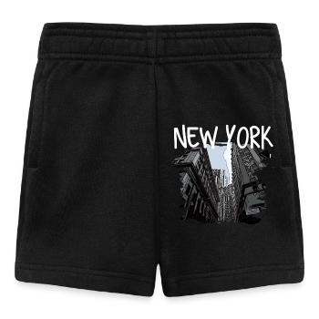 New York - Short Bébé - noir - Devant