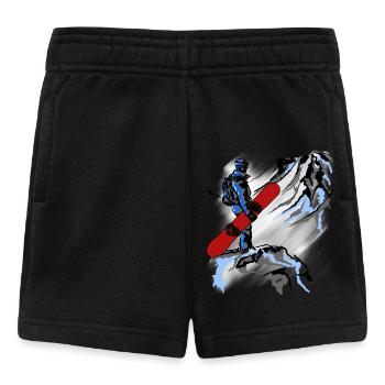 Snowboarding - Baby Shorts - Schwarz - Vorne