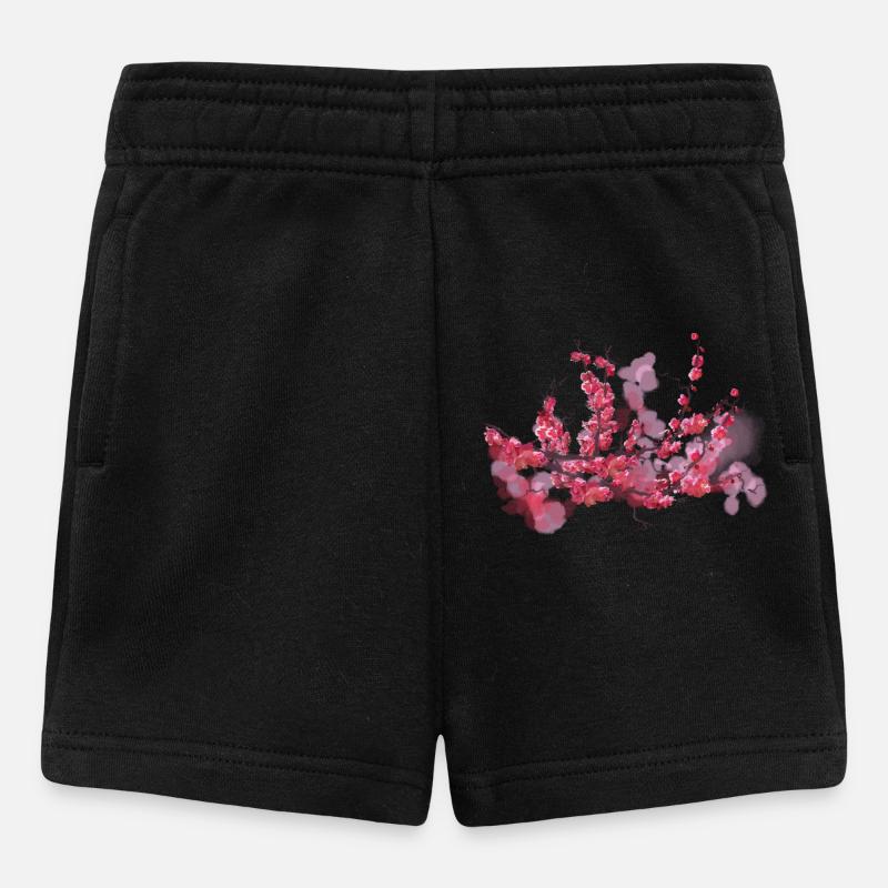 sakura - Short Bébé - noir