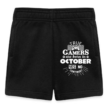 Jeu d'octobre - Short Bébé - noir - Devant