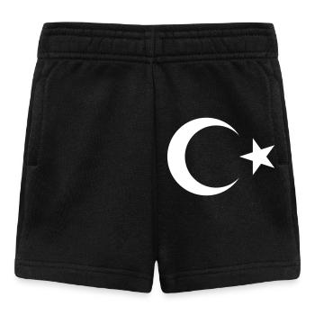 Türkei Brustlogo - Türkiye Amblem - Baby Shorts - Schwarz - Vorne