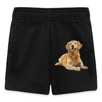 Cadeaux Golden Retriever impressionnants - Short Bébé - noir - Devant