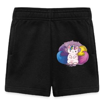 Kitty Katacorn - Baby Shorts - Schwarz - Vorne