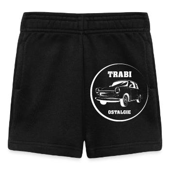  601 symbol trabi Auto cars oldschool Logo - Baby Shorts - Schwarz - Vorne