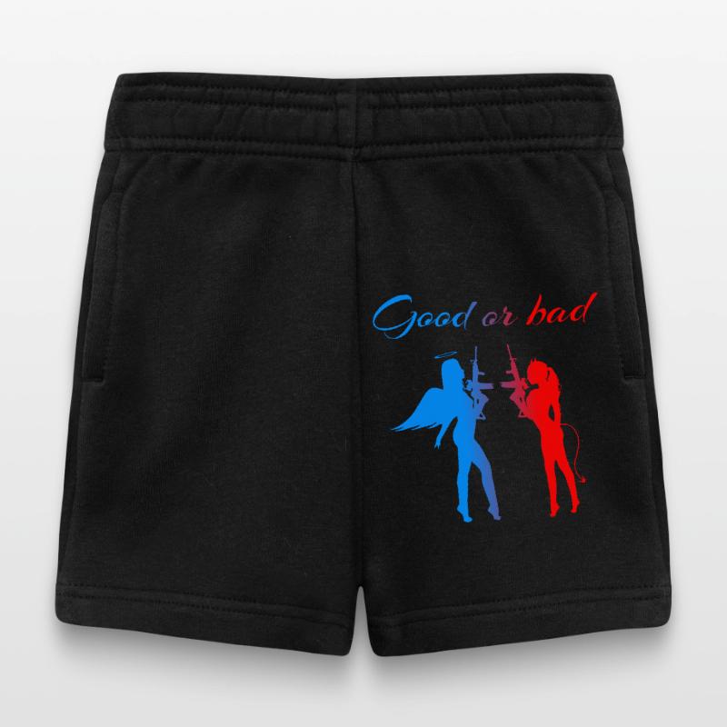 Angel Devil Baby Shorts