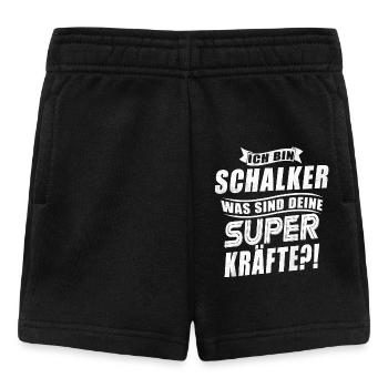 Super puissance Schalke - Short Bébé - noir - Devant