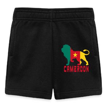 Cameroon lion - Baby Shorts - black - Front