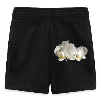 Orchid white - Baby Shorts - black - Front