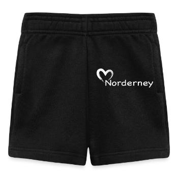 A heart for Norderney - Baby Shorts - black - Front